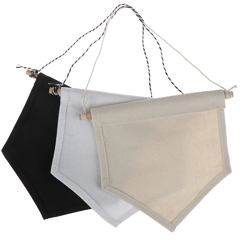 

17.5 x 16.8cm Badge Display Blank Cotton Pin Wall Display Hanging Pennant Banner Decor