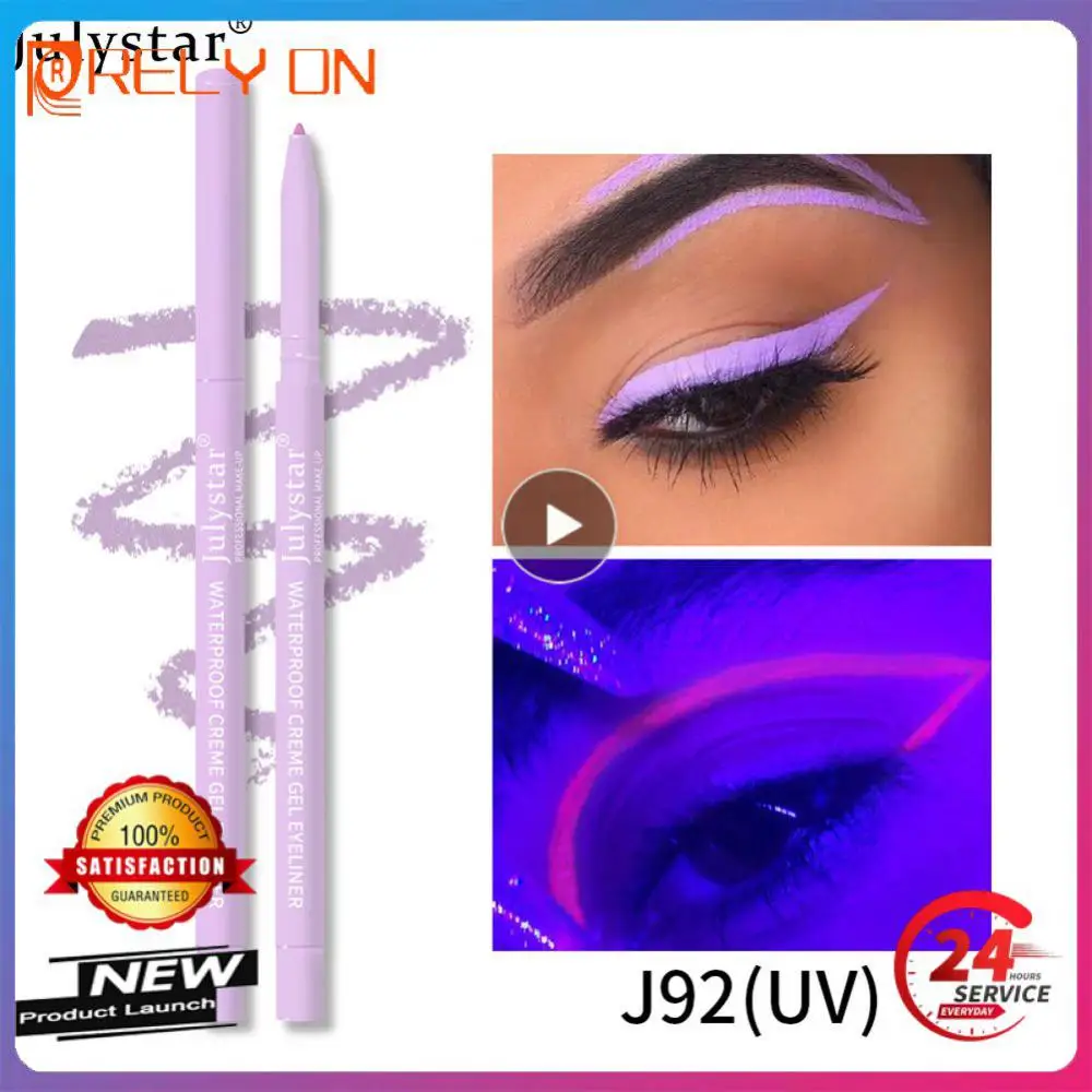 

Face Eyes Drawing Pen Waterproof Eye Liner Uv Fluorescent Eyeliner Gel Pen 8 Colors Eyes Makeup Colorful Eyeliner Pencil