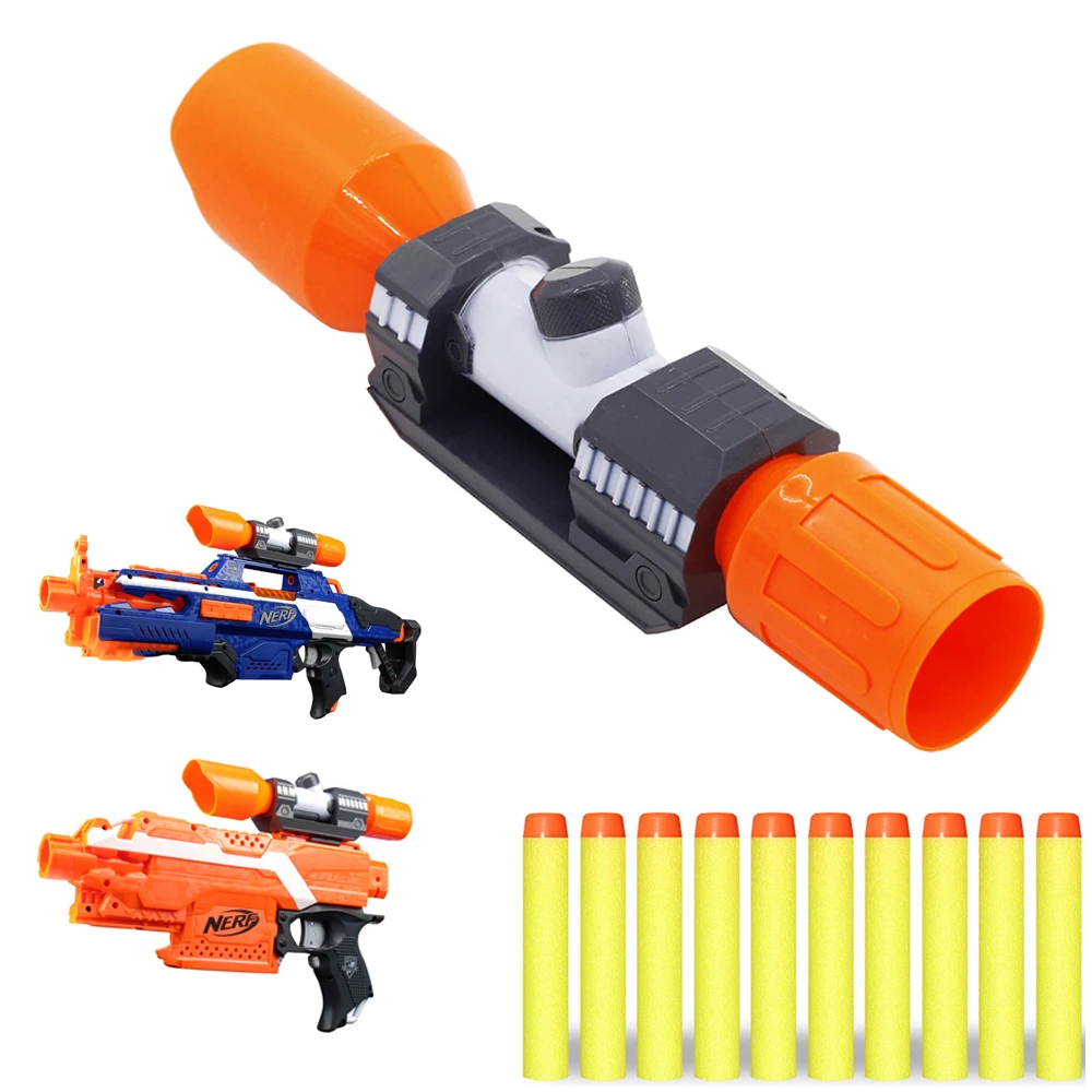 

Optical Scope for NERF Modify Plastic Scope Sight Auxiliary Traning Shooting Target Outdoor Practice Toy Gun Accessories