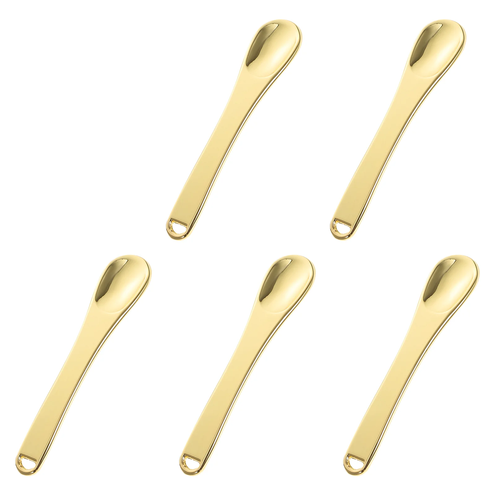 

Spatula Cream Makeupscoop Spoons Spoon Facial Eye Face Beauty Mini Metal Scoops Mixing Digfacemask Tip Frosted Salon Tool