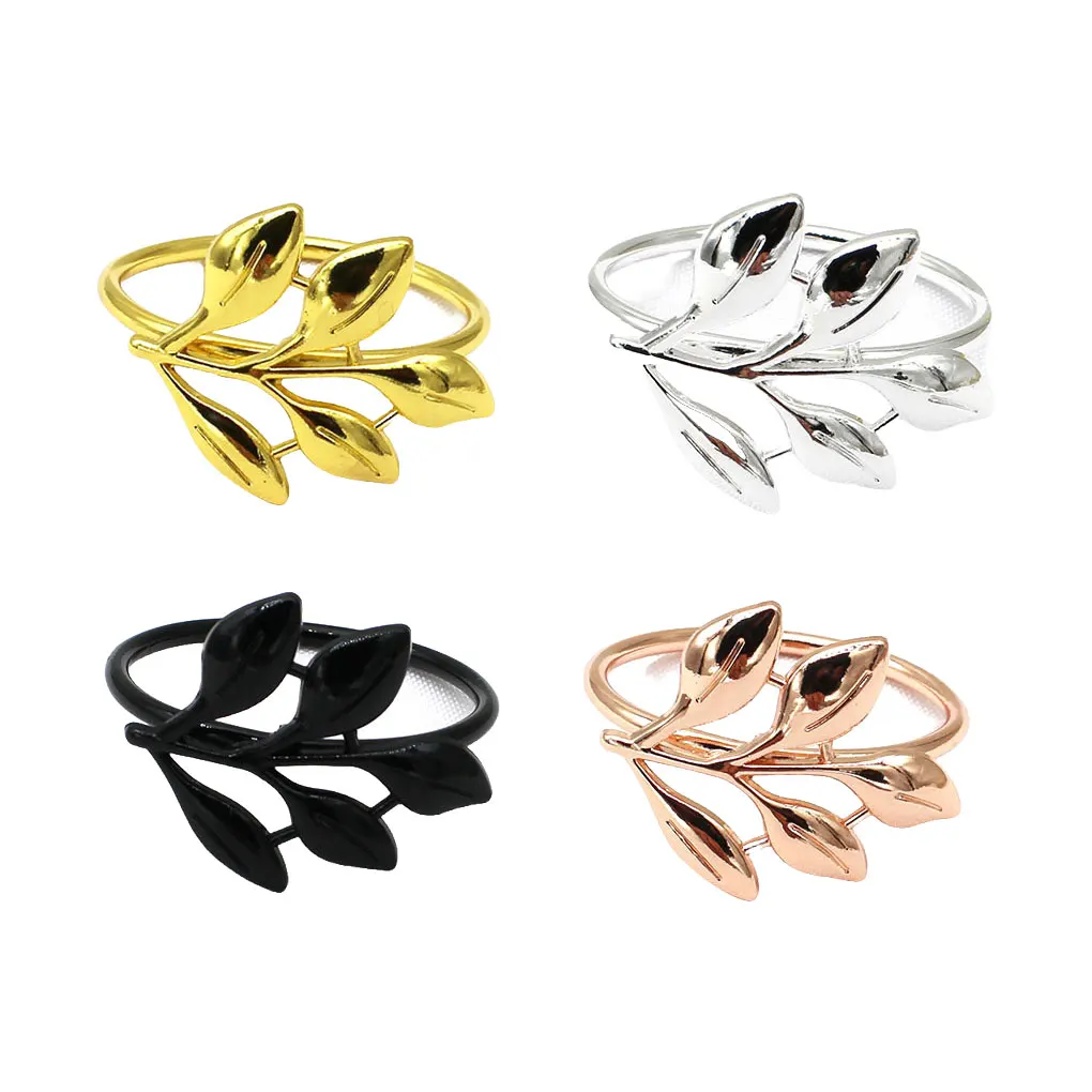 

Бумажные декоративные салфетки в виде листьев