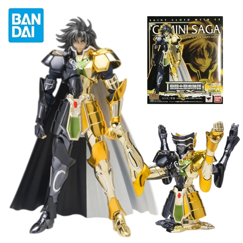 

Bandai Original Saint Cloth Myth Ex2.0 Gold Saint Seiya Yin Yang Gemini Saga Collectible Figure Model Toy Gift