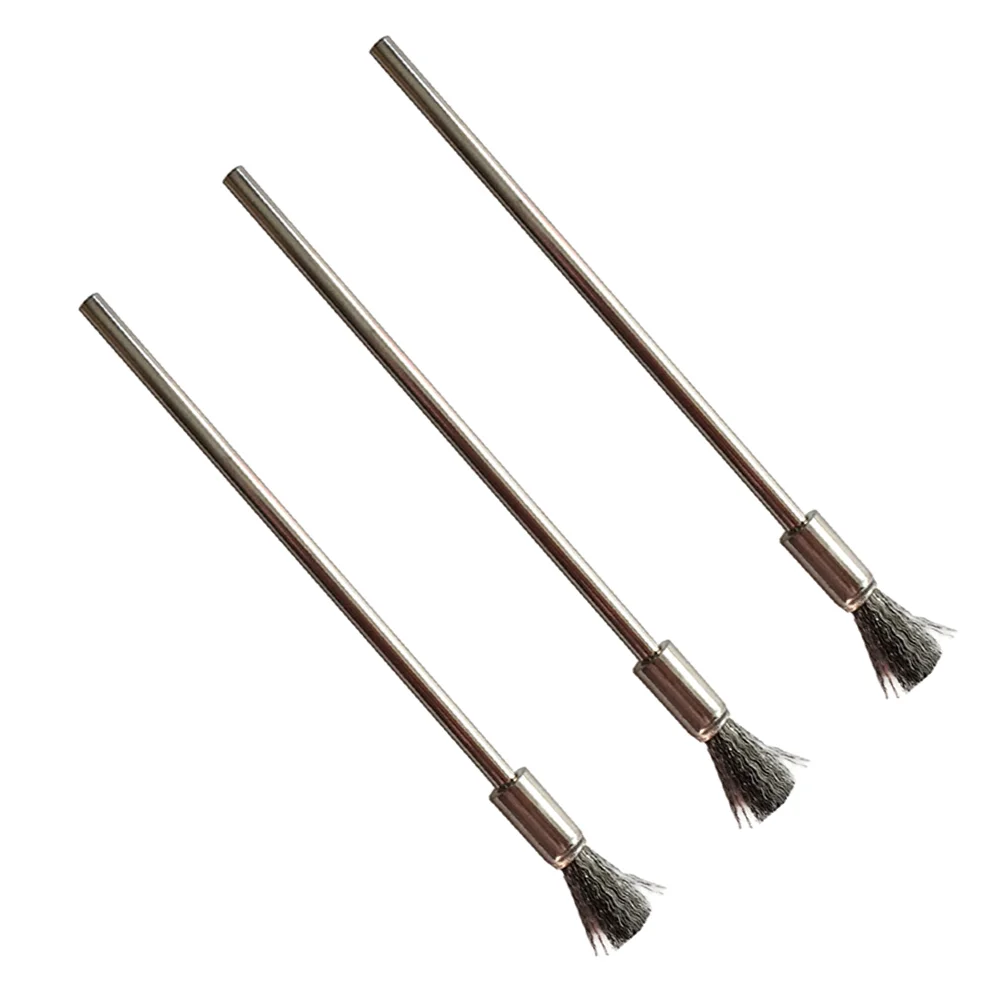 

3Pcs Wire Brush Set Practical Portable Wire Wheel Brush for Polishing Grinding Cleaning