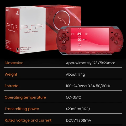 Sony PSP 3000 портативная игровая консоль