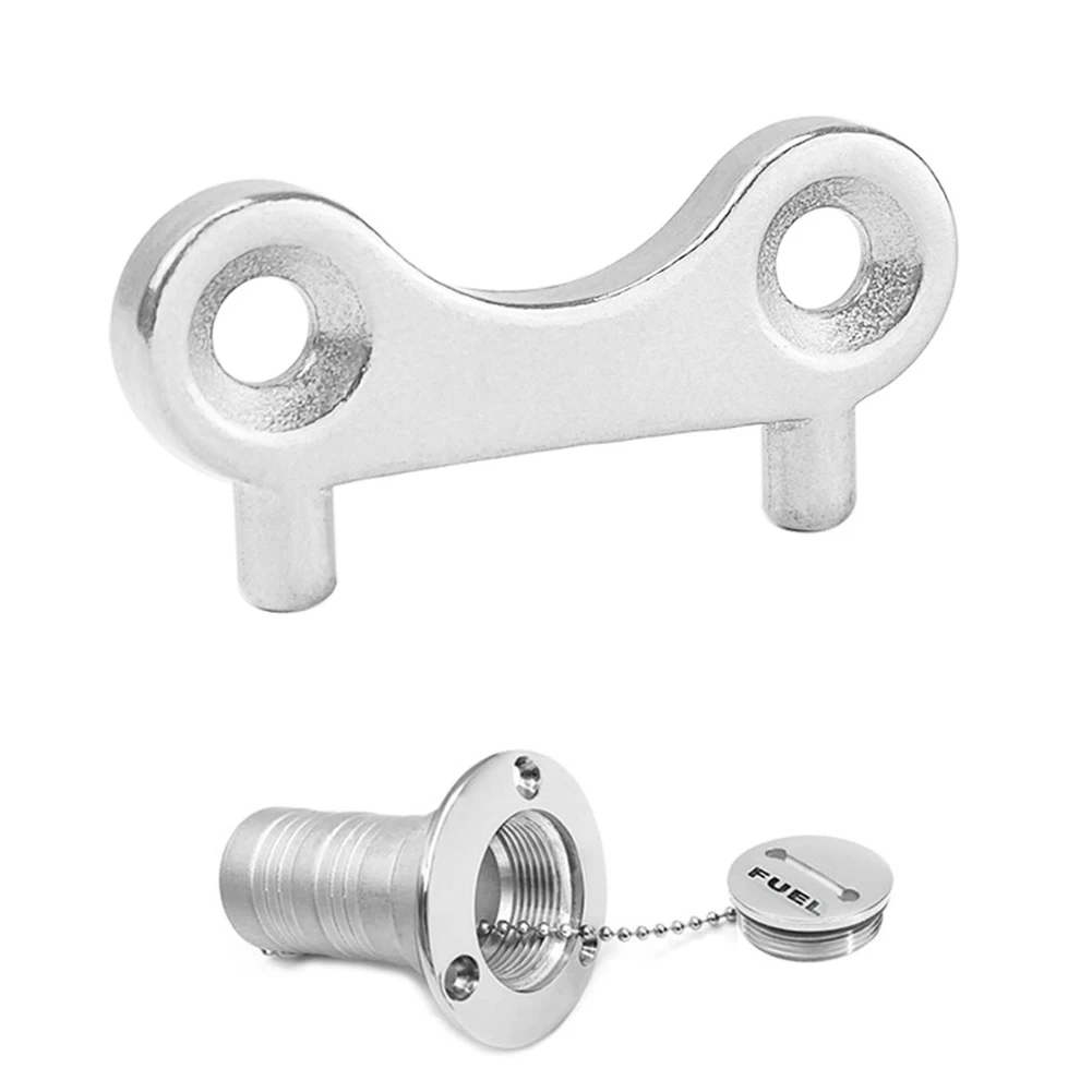 

Marine Grade 316 Fuel Gas Water Waste Tank Deck Fill Filler Spare Cap Key Replace Plate Tool Marine Yacht Boat Accessories