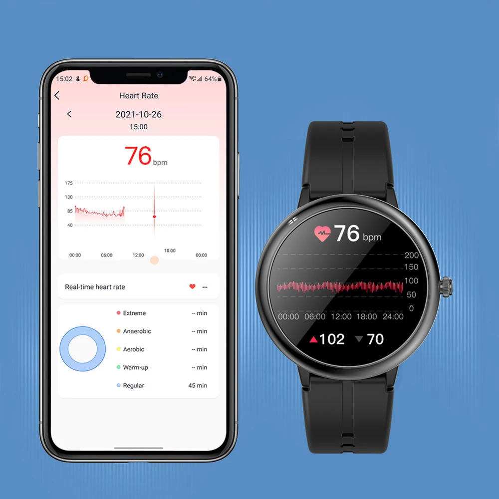 Смарт-часы COLMI R8 женские с сенсорным экраном и фитнес-трекером |