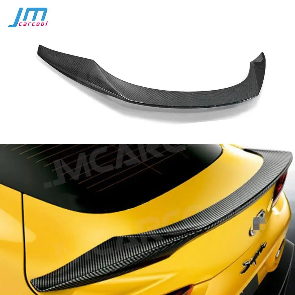 

Спойлер для заднего багажника из углеродного волокна/ФАП, гоночные крылья для Toyota Supra 2019, 2020, Стайлинг автомобиля из стекловолокна