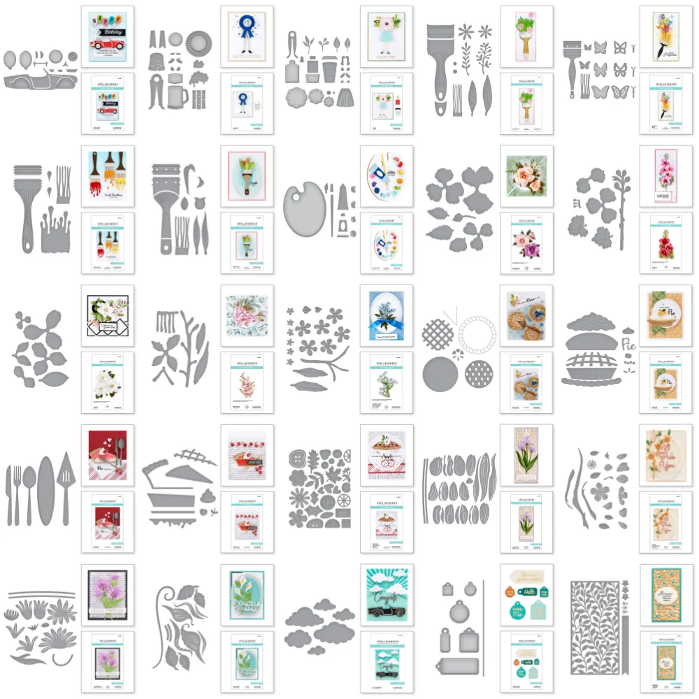 

April 2022 Keepart Spellbinders Paper Metal Cutting Dies DIY Scrapbooking Photo Album Decorative Embossing PaperCard Crafts Die