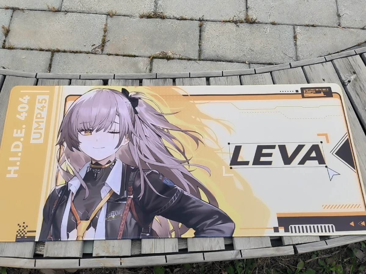 Фото В наличии коврик для мыши Leva Original Girls Frontline 2: Exilium Leva, костюм для косплея, коврик для мыши в стиле аниме, подарок на день рождения, Хэллоуин №5