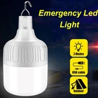 Светодиодный аварийный светильник с USB-зарядкой, уличная портативная лампа для палатки, фонарь на батарейках для барбекю, кемпинга, освещение для внутреннего дворика, крыльца, сада