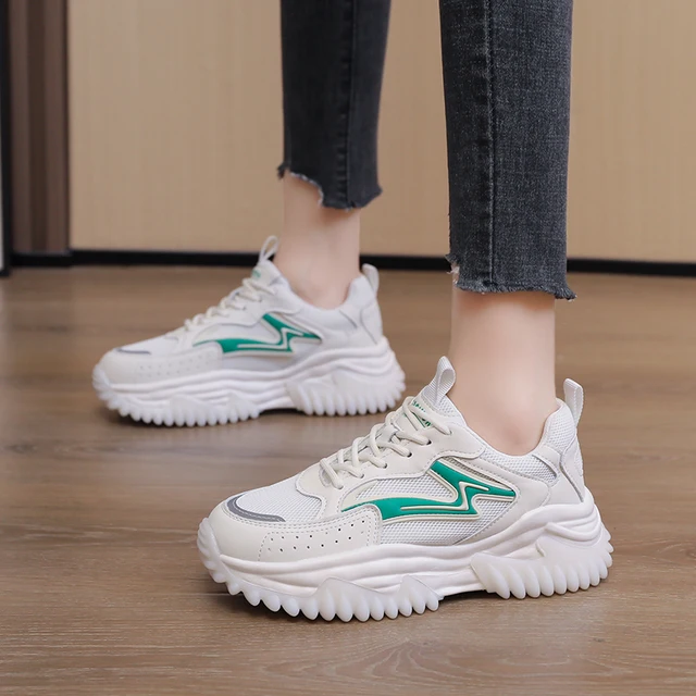 TYDZSMT Leather White Wedges Shoes for 
