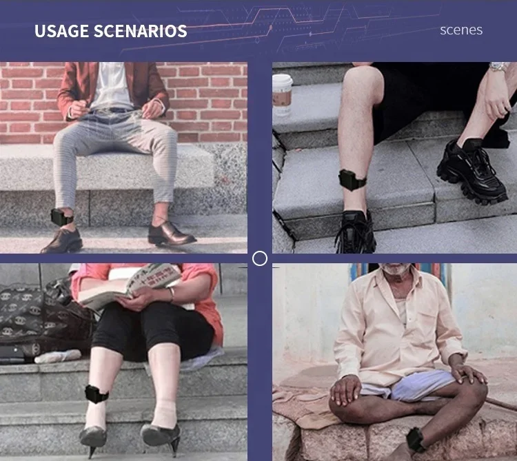 Повязка на руку с GPS Enkel Tracker для Gevangene Kwaliteit Gemeenschap Correctie Anti Sabotage Horloge