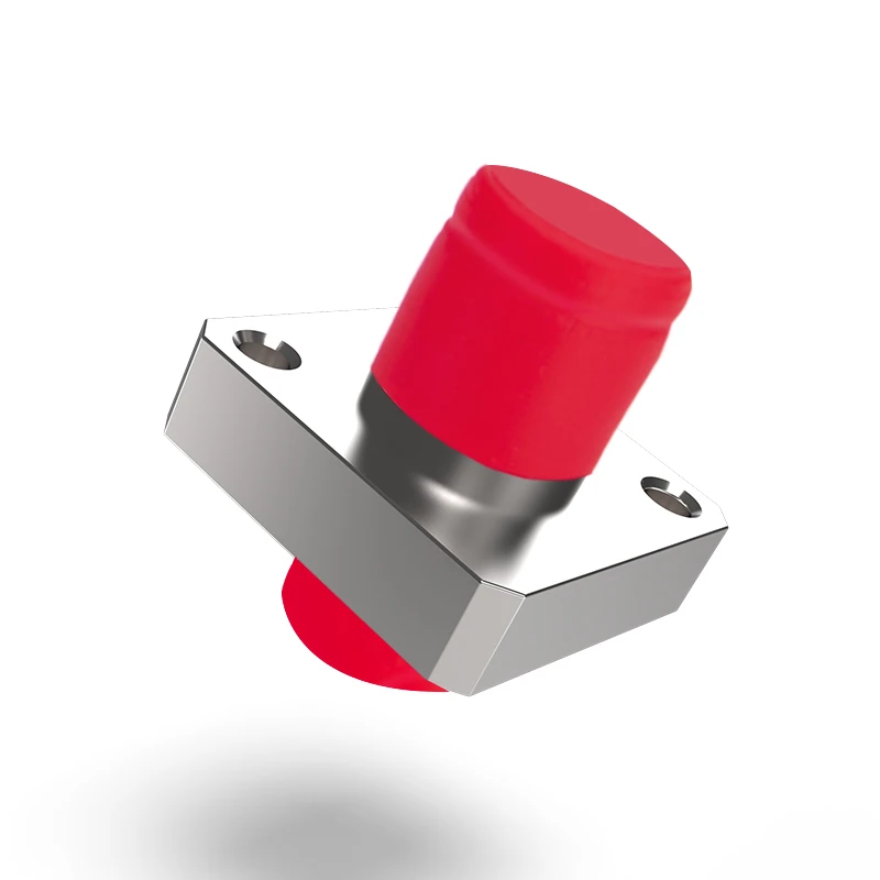 Low Loss FC-FC fiber optic adapter High quality Square flange coupler FC Connector Fiber Optic Flange Optical Attenuator
