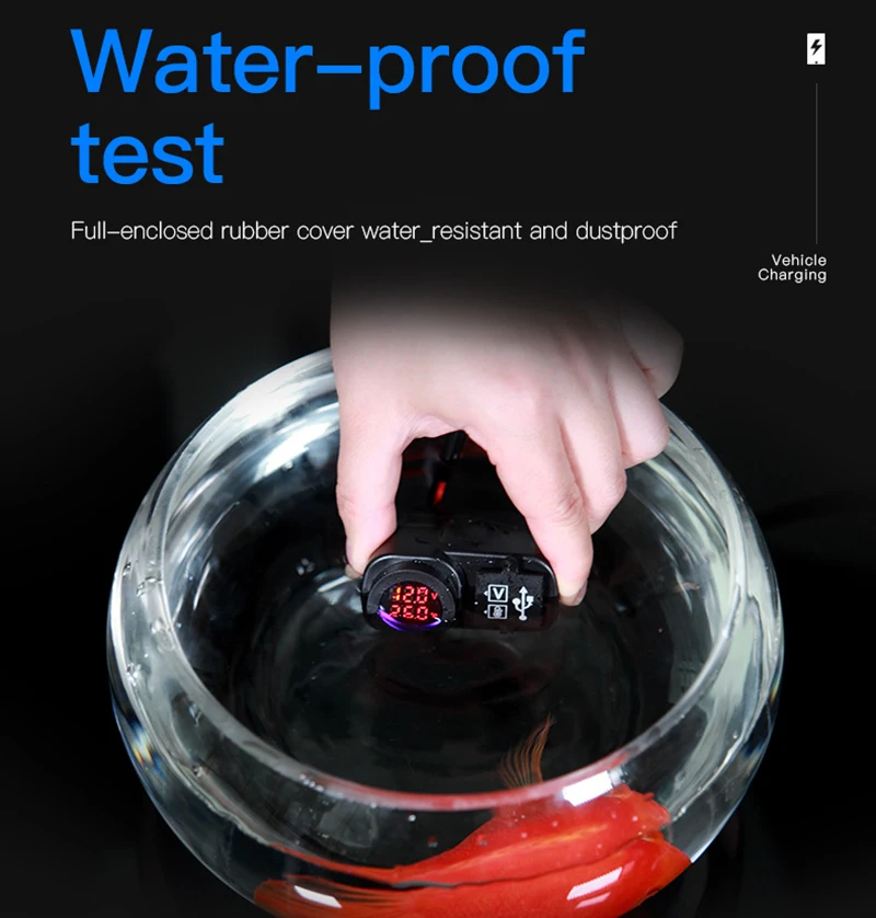 Рисунок 5 - Водонепроницаемое зарядное устройство для мотоцикла