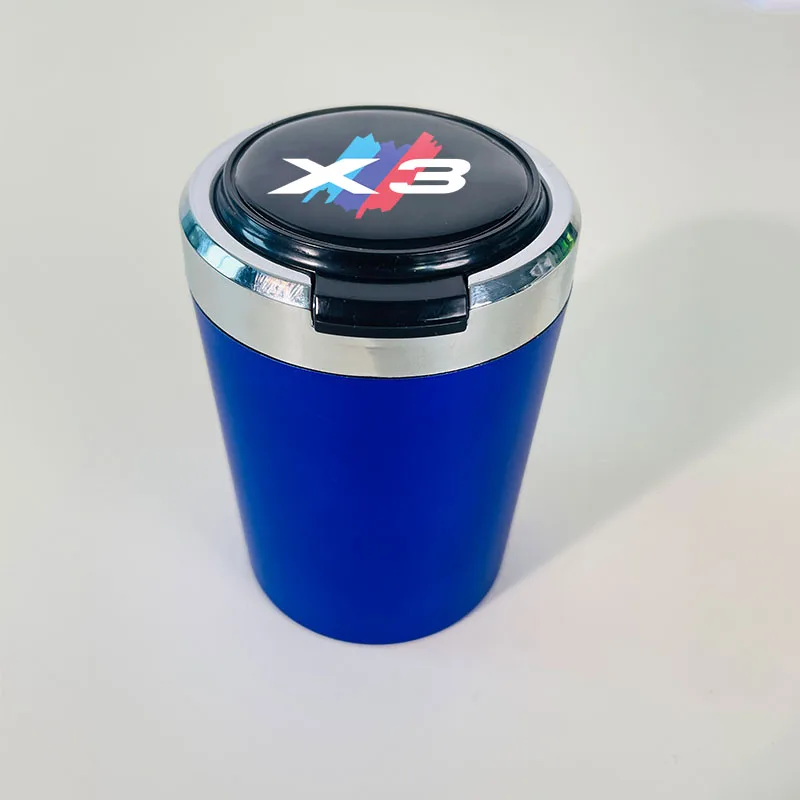 Автомобильная пепельница с синей лампой дневного света Подходит для BMW X3