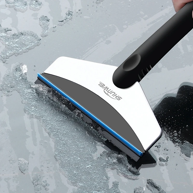 

Скребок для льда на лобовое стекло автомобиля, лопатка для льда на лобовое стекло, инструмент для удаления мороза на зимнее стекло автомоби...