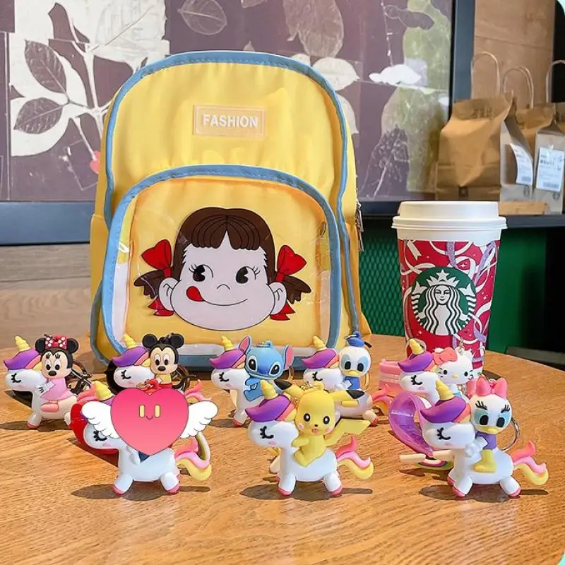 

Цепочка для ключей Disney, подвеска с рисунком Микки и Минни, для женской сумки, украшение для телефона в подарок