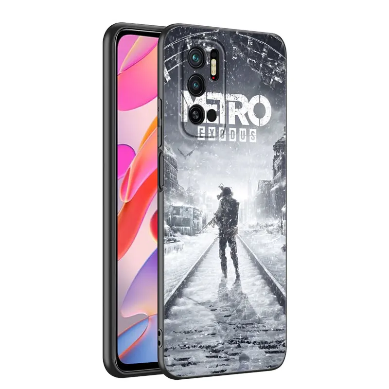 Черный силиконовый чехол для телефона Metro 2033 Xiaomi Mi 9 SE 8 10T 11 12 13 Lite 9T 11T 12S 12T 13T 14 Pro 5G NE