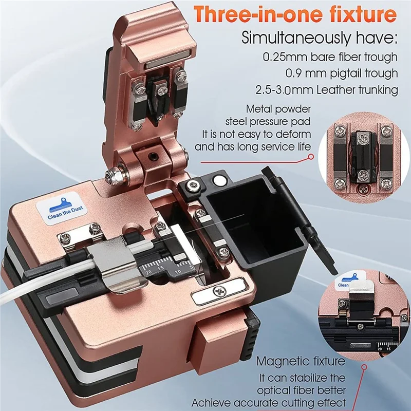 COMPTYCO AUA-X2 Высокоточный волоконно-фрезерный станок с коробкой для отходов FTTH