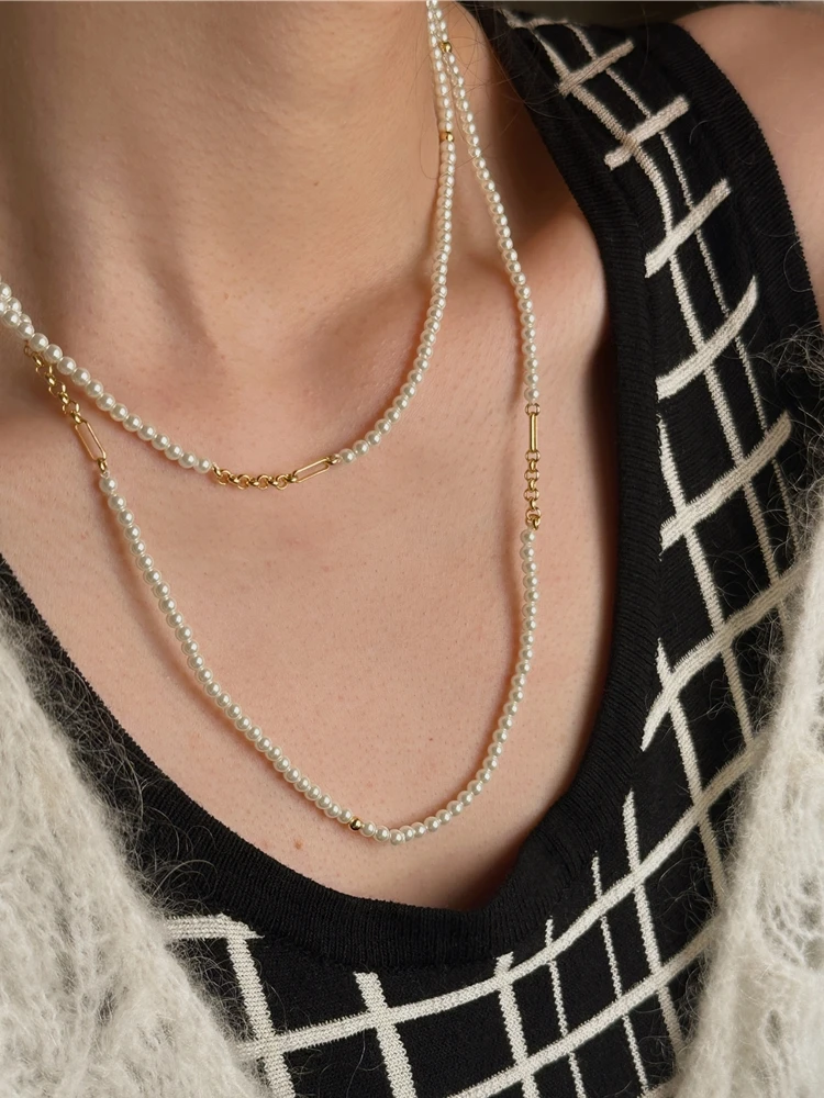 

Ожерелье женское многофункциональное из искусственного жемчуга, 5233