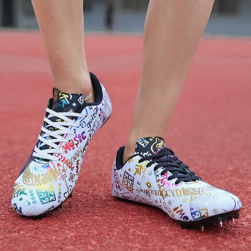 Nail Track and Field Shoes Man and Women Professional Middle and Long Running Long Jump Sneakers for Student Competition Shoes