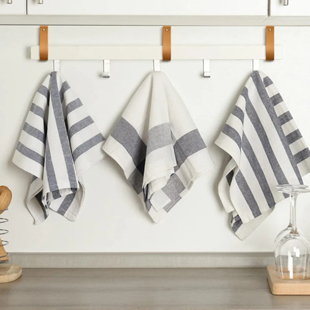 

4 Pcs Clothes Rack Hook Coat Hanger Curtain Rod Straps Holder Imitation Hooks