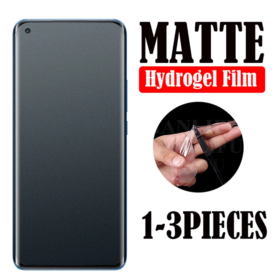 3 шт. матовая Гидрогелевая пленка для realme X2 6 7x7 8 pro GT master Explorer neo 2 5G XT A9 A5 2020 полное