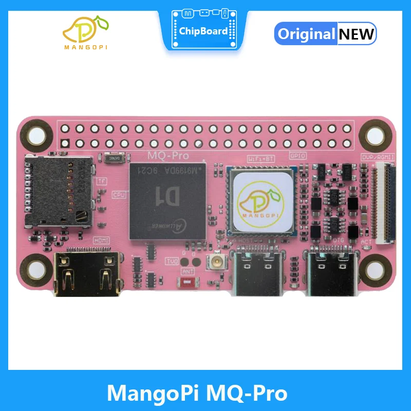 Макетная плата MangoPi MQ-Pro Allwinner D1, SBC, риск внутри помещения по сравнению с Raspberry Pi Orange Pi
