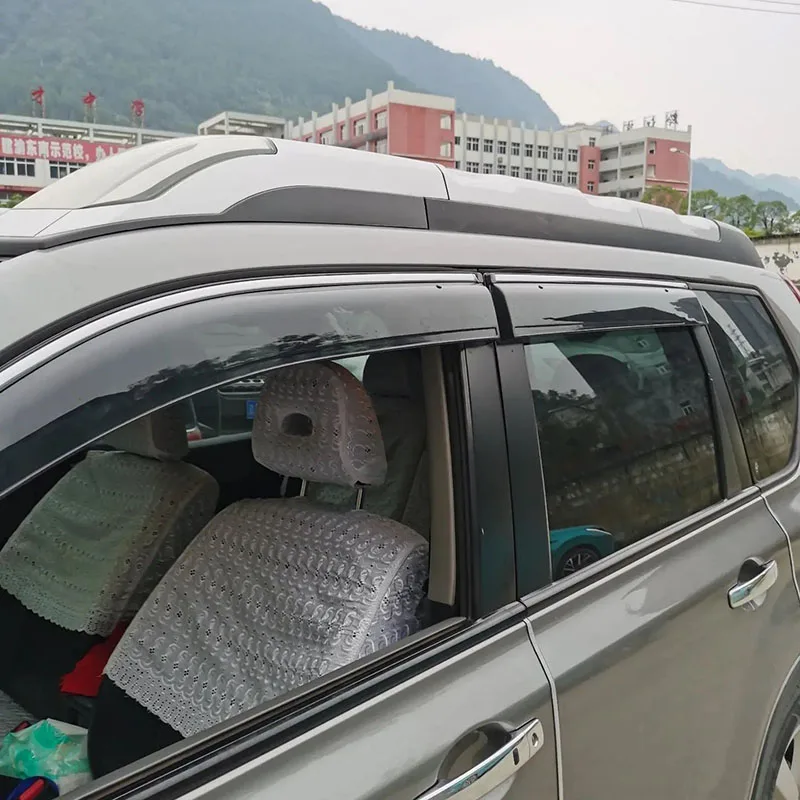 Ветрозащитный экран для автомобильных окон дефлектор от дождя и солнца козырек