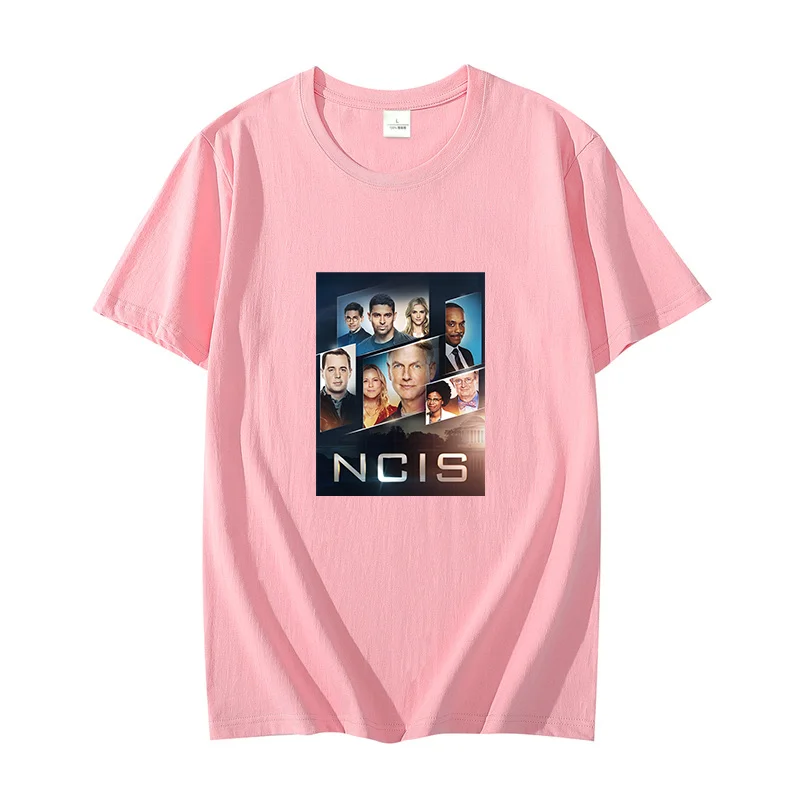 Винтажные Футболки с графическим принтом Ncis футболка оверсайз унисекс топы в