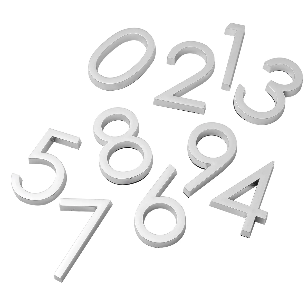 

10pcs 10pcs Deco Stickers Doorplate 0-9 Self-Adhesive Sticker Decals Maker