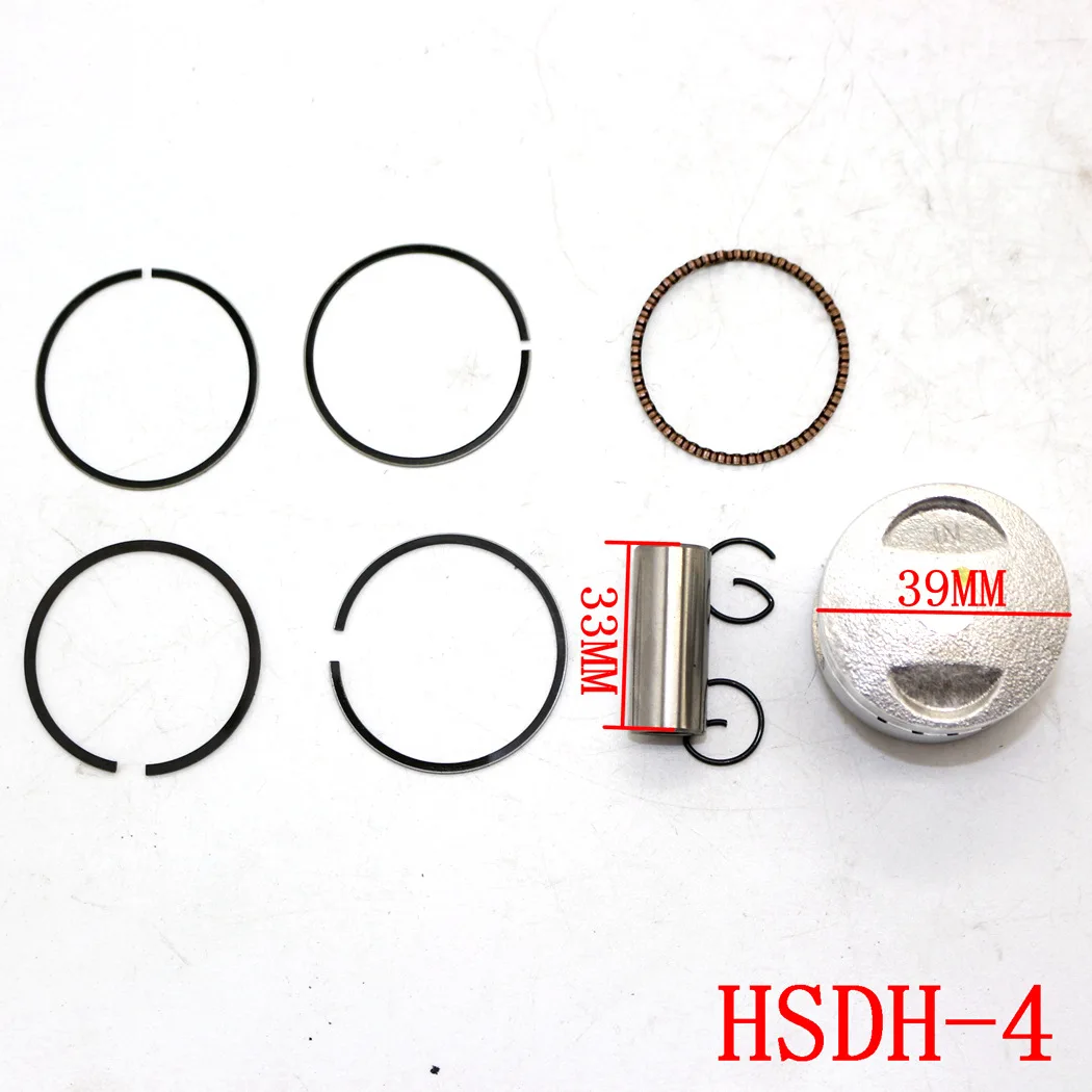 Универсальный поршневой комплект USERX GY6 для мопеда 50 куб. См кольцо 39 мм 139qmb Танк