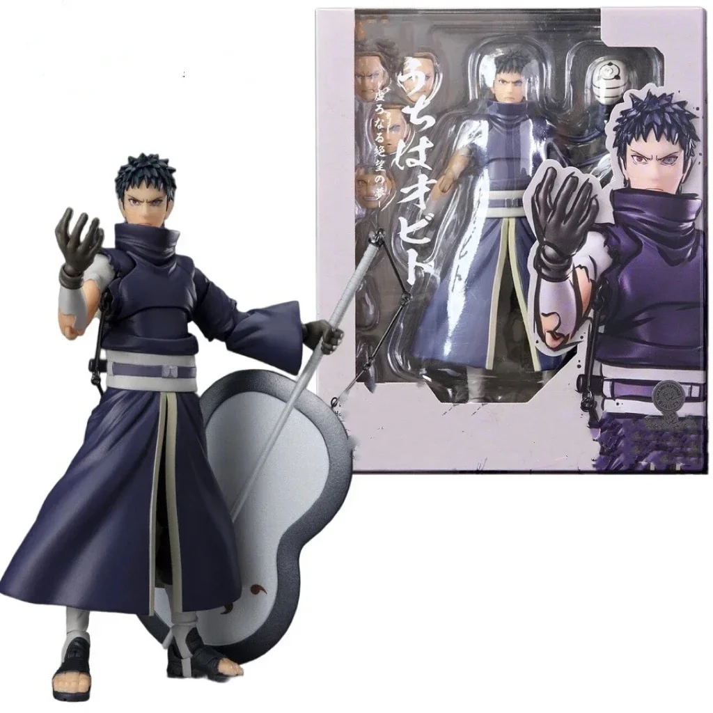 Новинка фигурка Наруто S.H. Фигурка Shf Shippuden Uchiha Obito экшн-фигурка модель Ko Коллекция