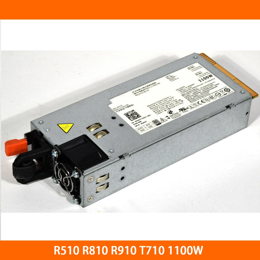 Серверный блок питания для DELL R510 R810 R910 T710 L1100A-S0 TCVRR 1Y45R 1100 Вт, полностью протестирован Серверный блок питания для DELL R510 R810 R910 T710 L1100A-S0 TCVRR 1Y45R 1100 Вт, полностью протестирован