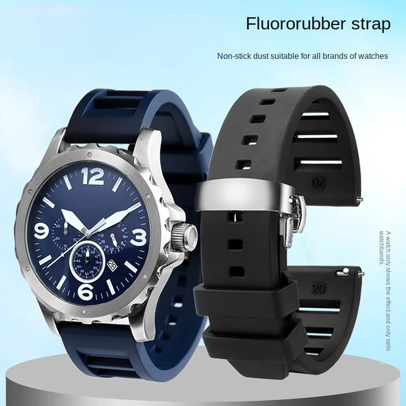 

Ремешок мягкий быстросъемный для часов fossil Mido Tissot Armani seiko Casio, 20 мм 22 м