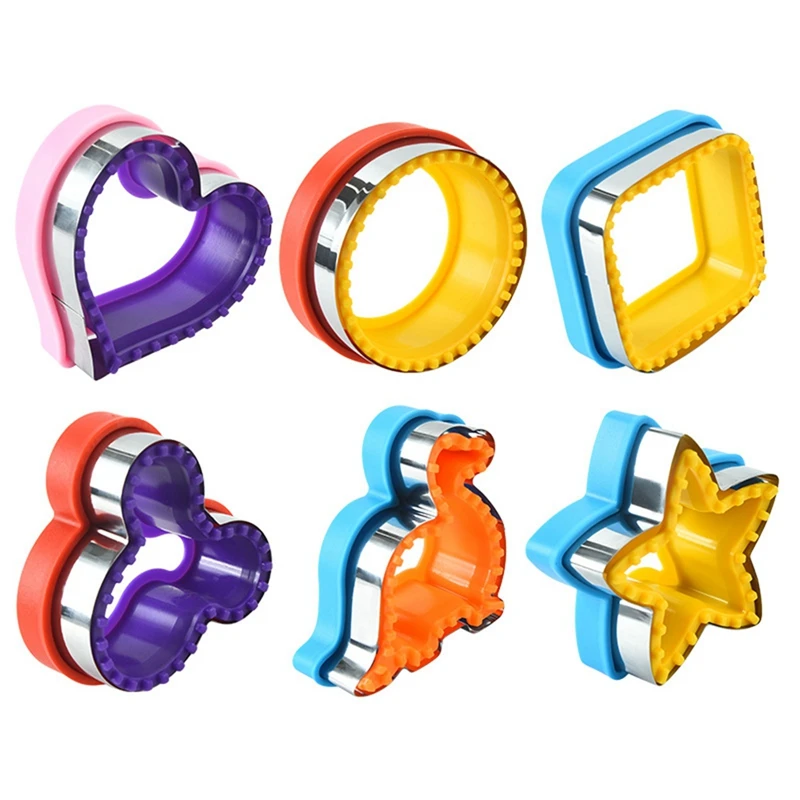 

DIY Cookies Mold Bento Lunch Accessories Food Fruit Vegetable Shapes For Children Kids