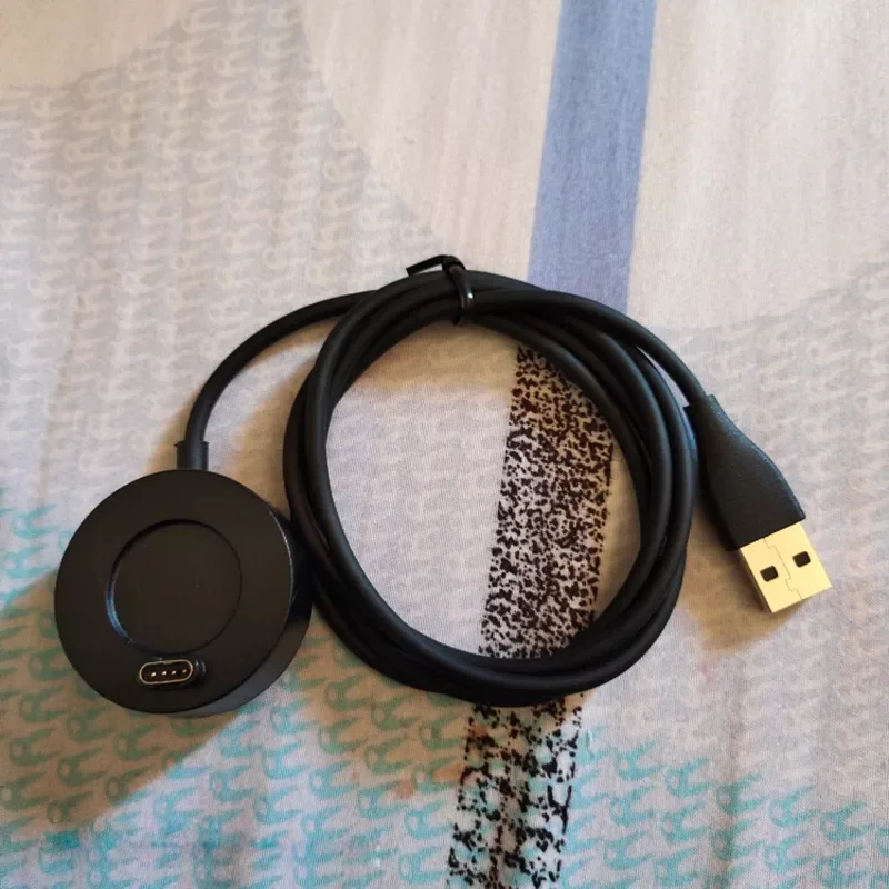 

1M USB Charger Data Sync Cable for TomTom Adventurer Golfer 2 Runner 2/3 Spark 3 Smart Watch Data Charging Cable Replacement