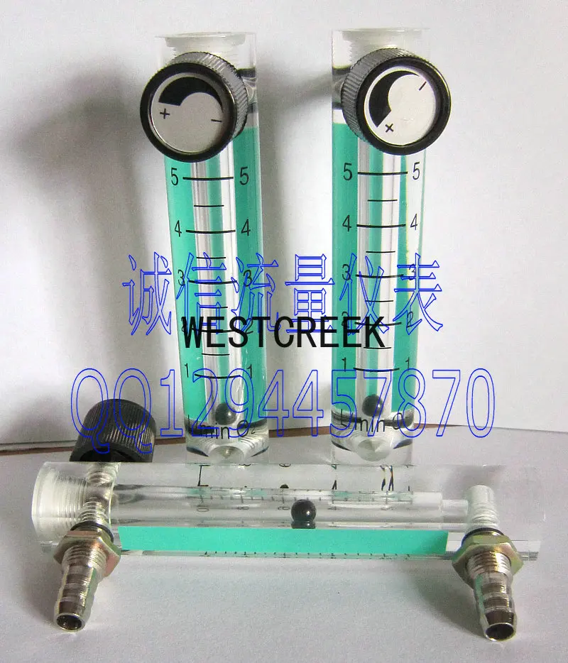 WESTCREEK LZM-6T Регулируемый компактный расходомер воды 25-250 мл/мин