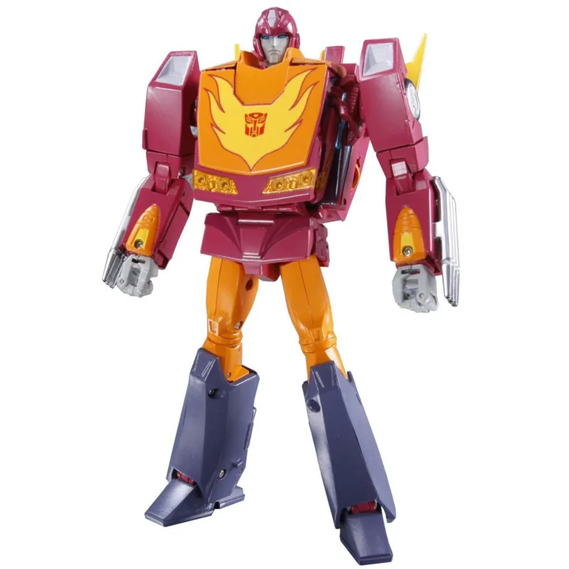 

Экшн-фигурка KO TAKARA TOMY MP-28 MP28, шедевр G1, горячий рожок Rodimus 7,3 дюйма, игрушка, модель фильма, деформация, автомобиль, робот