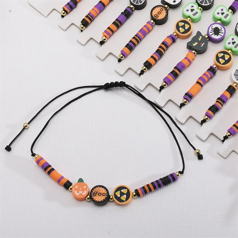 12 шт./комплект регулируемые браслеты с бусинами