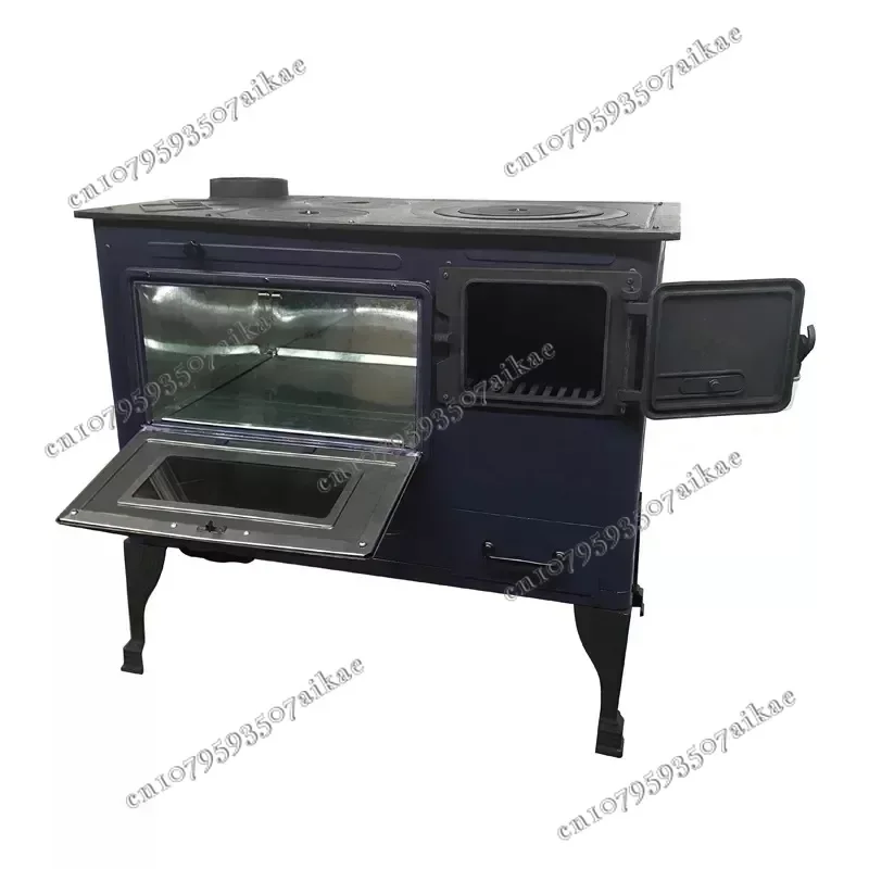 Большие чугунные дровяные печи с духовкой для приготовления дровных печей