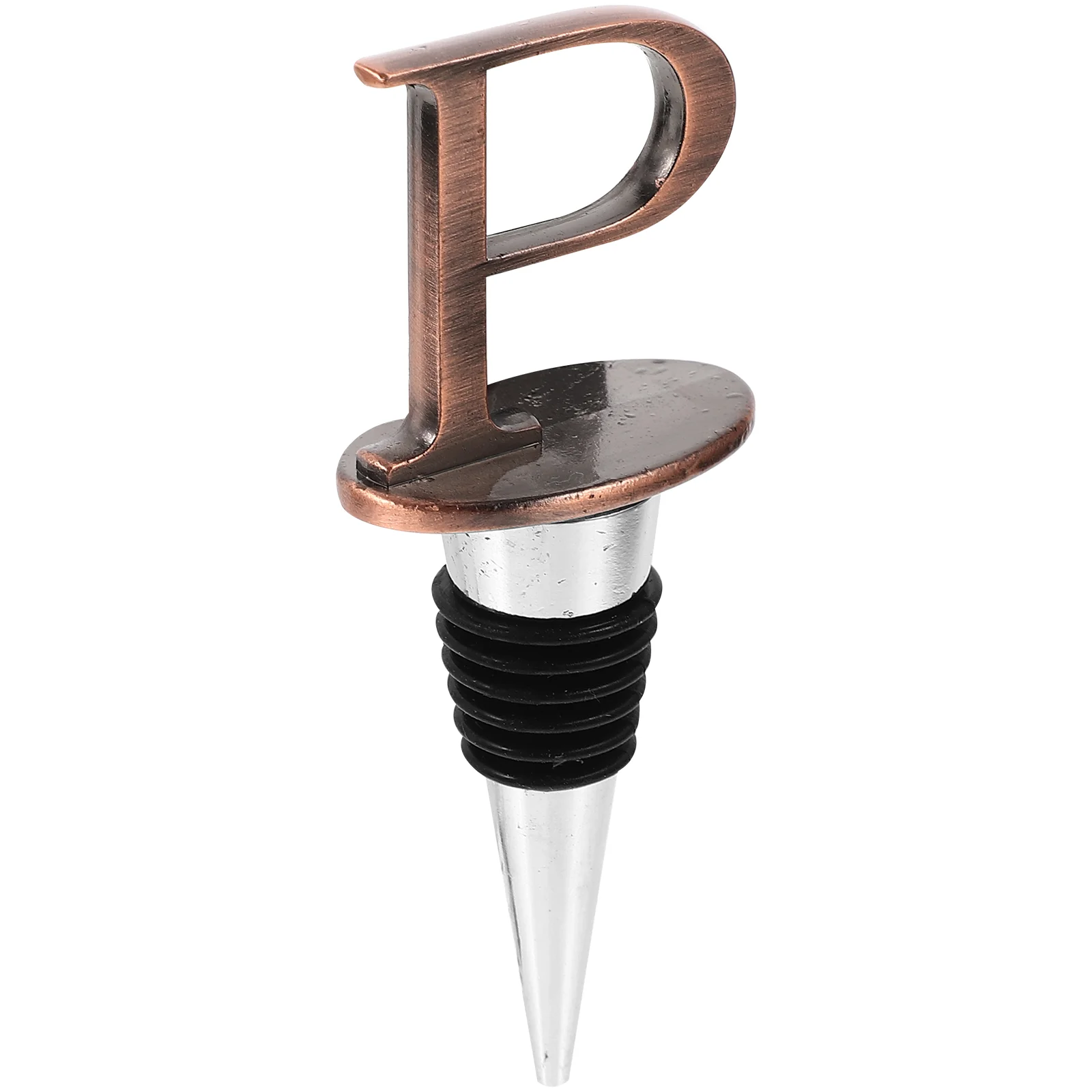 

Stopper Bottle Letter Plug Decorative Pump Saver Alphabet Whiskey Beer Metal Champagne Cork Initial Topper Wedding