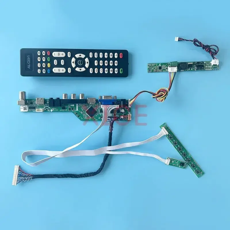 Плата драйвера подходит для HR230WU1 MV230FHM M230HCJ M230HGE USB + AV HDMI VGA 30-контактный LVDS 1920x1080 ТВ