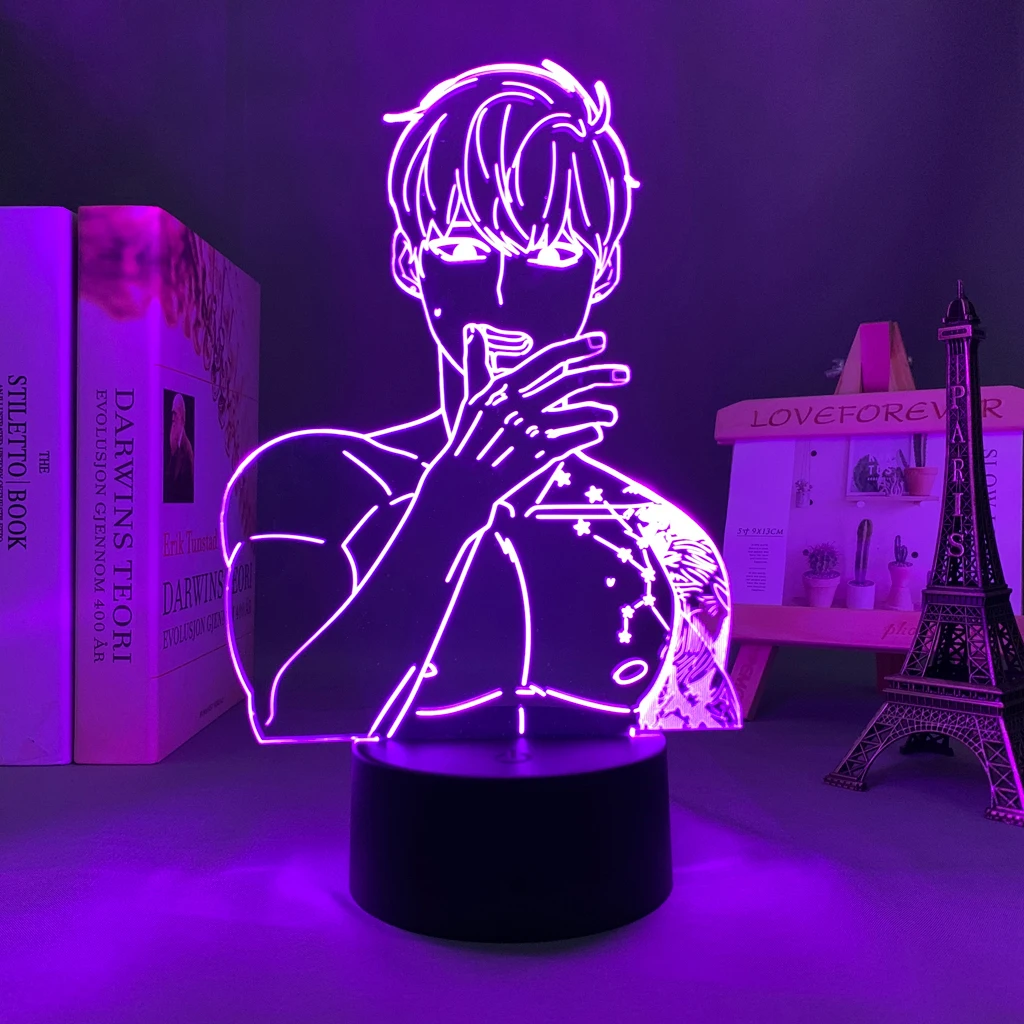 

Led Light Anime Talk To Me Kang Hannam for Bedroom Decoration Nightlight Birthday Gift Room Decor 3d Lamp Manga Talk To Me