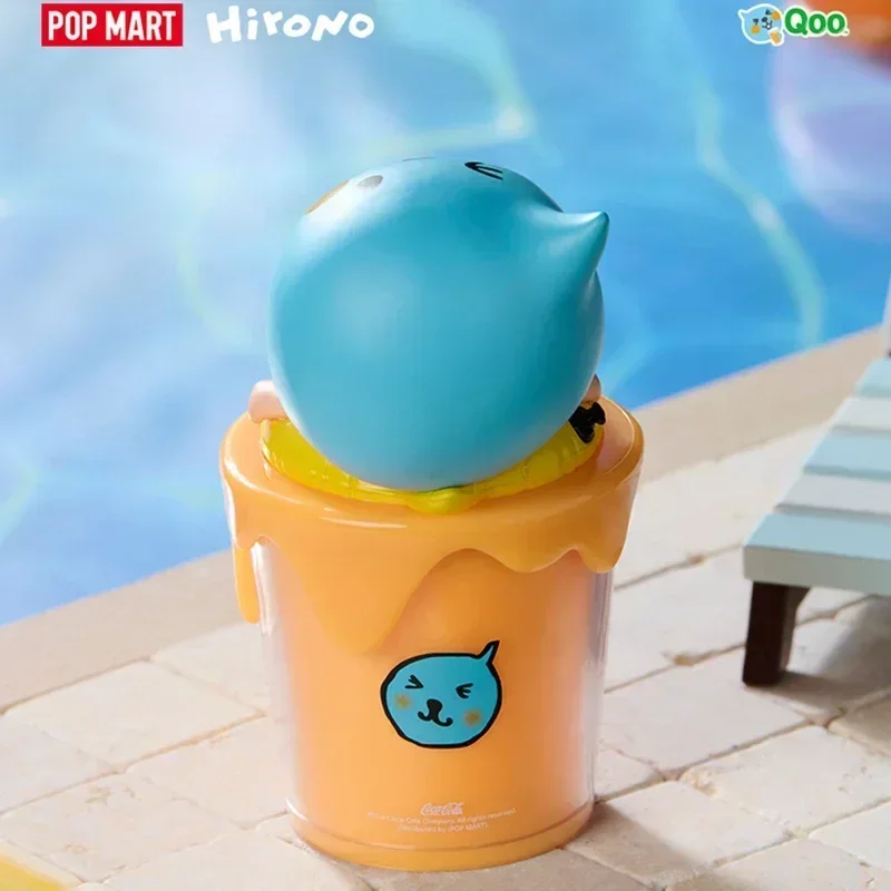 Фото Фигурка Pop Mart Hirono X Qoo Anime Action Figure - Серия «Румянец после употребления алкоголя», слепая коробка, кавайная таинственная игрушка-сюрприз №4