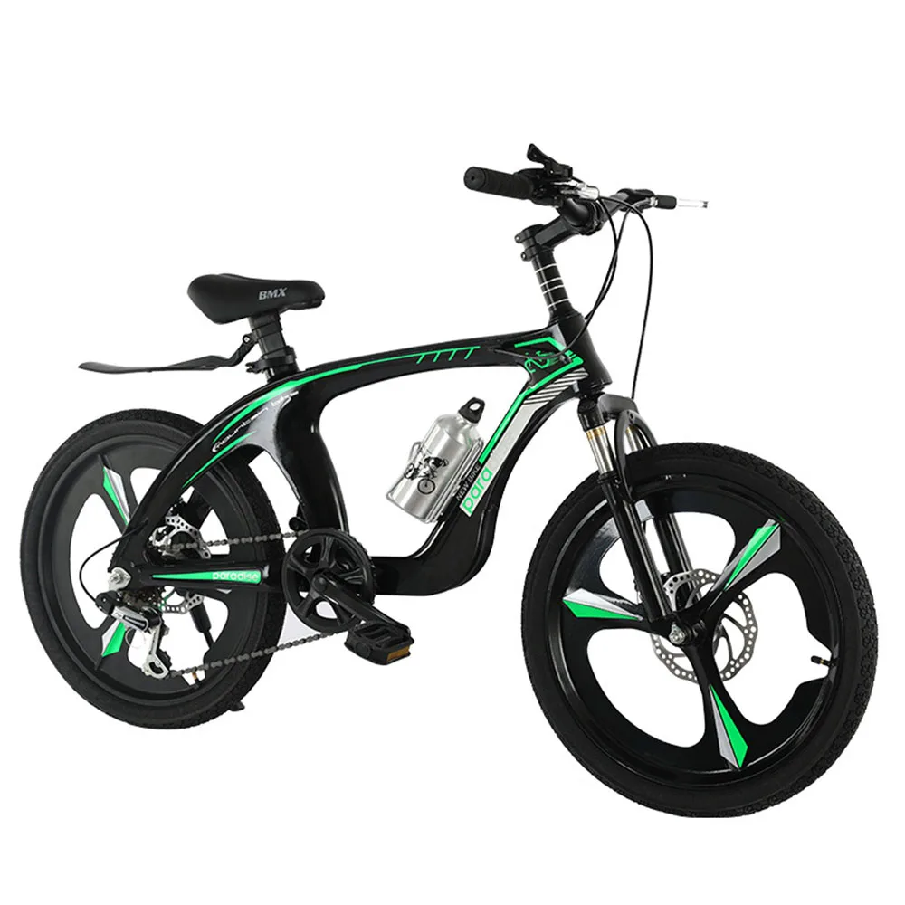 

20 Inches Double Disc Brake Mountain Bikes Shock Absorption Bicycle Children's Bicycle Magnesium Alloy Bike