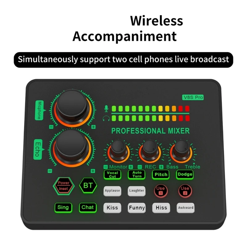 Звуковая карта Plug and Play Studio Recording Live с улучшенной обработкой звука для всех