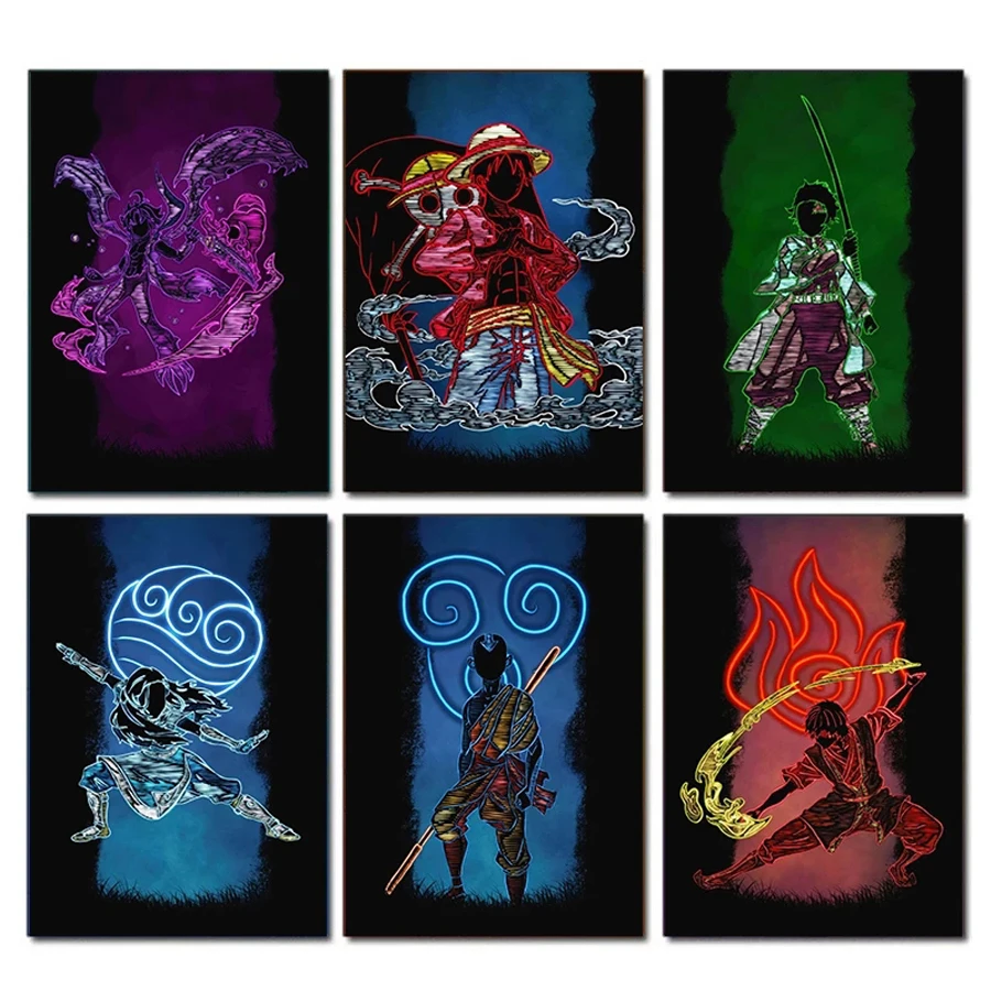 

Japanese Classic Anime Demon Slayer diamant painting Diamond Painting DIY Diamond Embroidery Rhinestone Picture Kids Room Decor