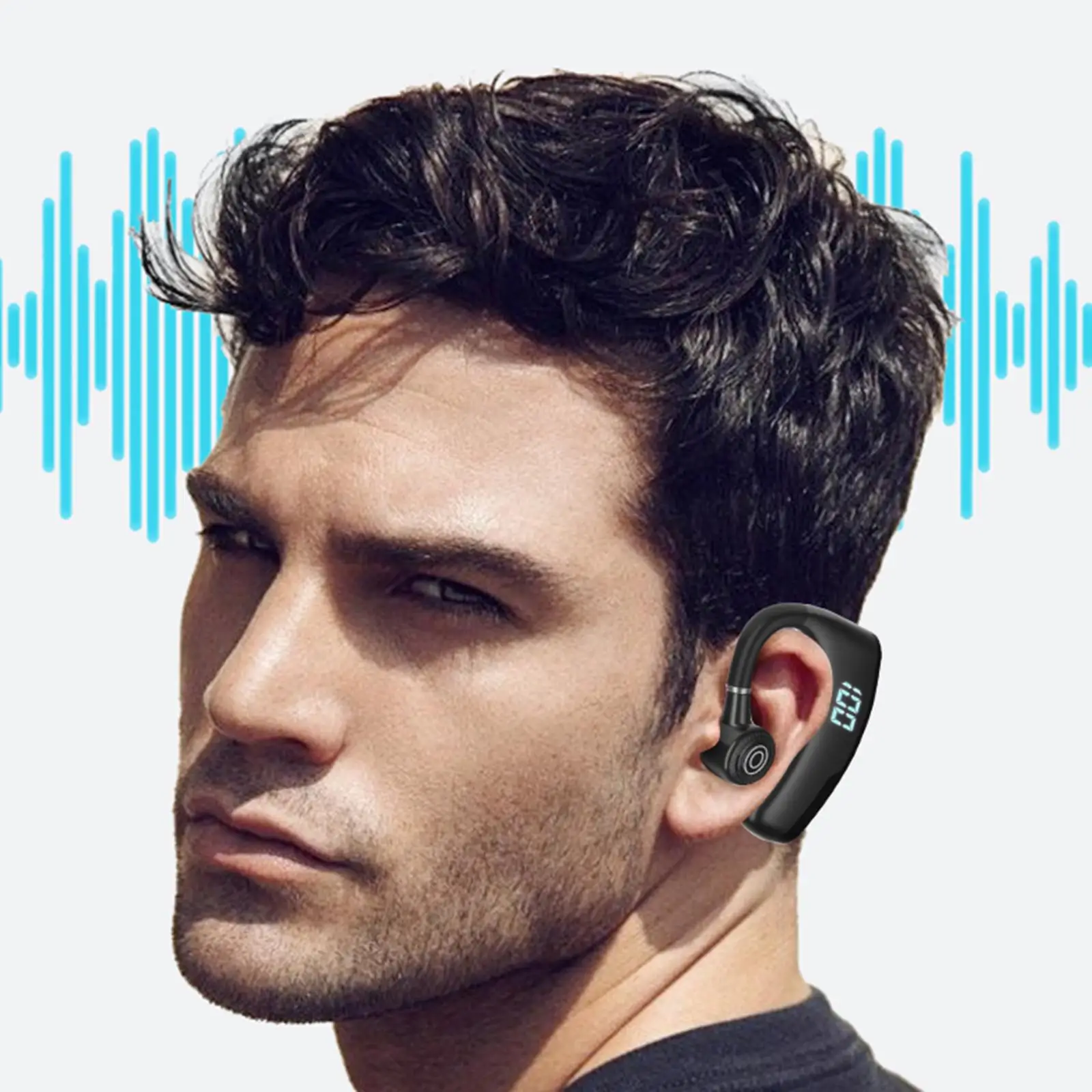 Bluetooth-гарнитура с защитой от пота подходит для занятий спортом фитнесом |