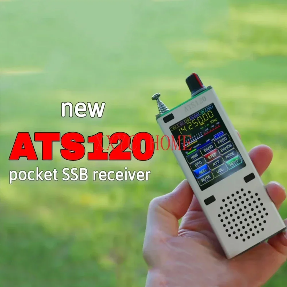 ATS120 SI4732 ESP32 Bluetooth совместимый SSB FM 64-108 МГц RDS AM LSB USB все диапазоны приемника радио + 2